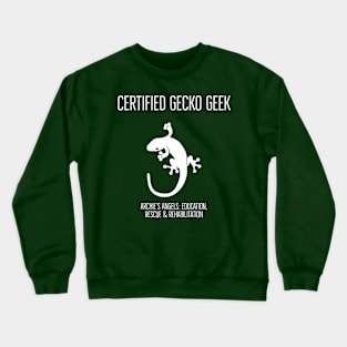 Certified Gecko Geek Crewneck Sweatshirt